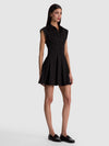 ROBE-CHEMISE COURTE ÉVASÉE À CORSET EMPANNE KIM-ALICE + OLIVIA