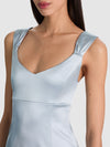 RENEE FITTED MINI DRESS-BLUE BREEZE-ALICE + OLIVIA