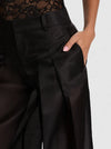 PANTALON PLISSÉ EN VOILE BLAIRE HR-ALICE + OLIVIA