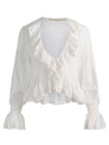 Camicia arricciata SKYE-ALICE + OLIVIA