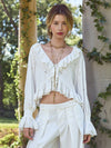 Camicia arricciata SKYE-ALICE + OLIVIA