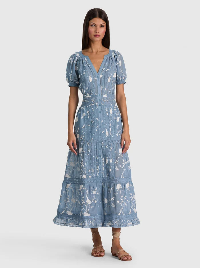ABITO A CAMICIA MIDI KATHRYN-ALICE + OLIVIA