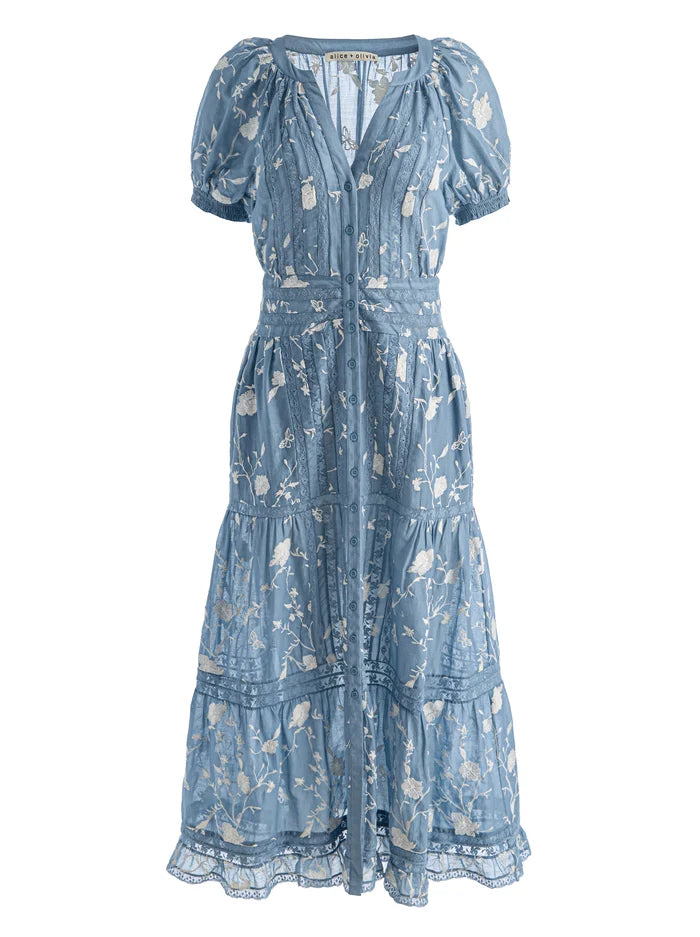 ABITO A CAMICIA MIDI KATHRYN-ALICE + OLIVIA