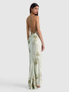 MONTANA EMBELLISHED MAXI SLIP DRESS-GREEN LILY-ALICE + OLIVIA