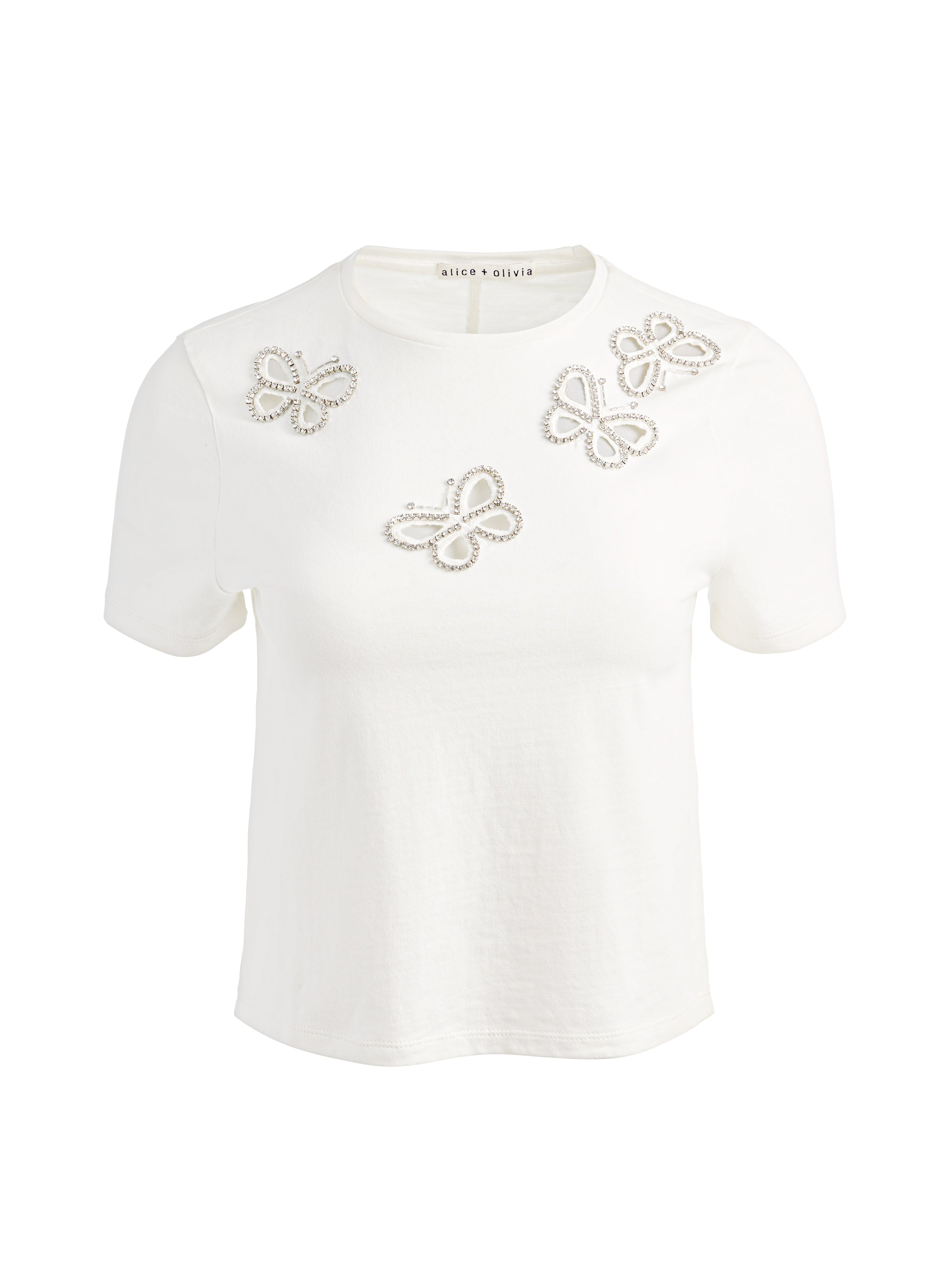 TEE COURT CINDY EMBELL AVEC DÉCOUPES-ALICE + OLIVIA