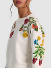 MAGLIA GIROCOLLO DECORATA RUSSELL-ALICE + OLIVIA