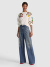 MAGLIA GIROCOLLO DECORATA RUSSELL-ALICE + OLIVIA