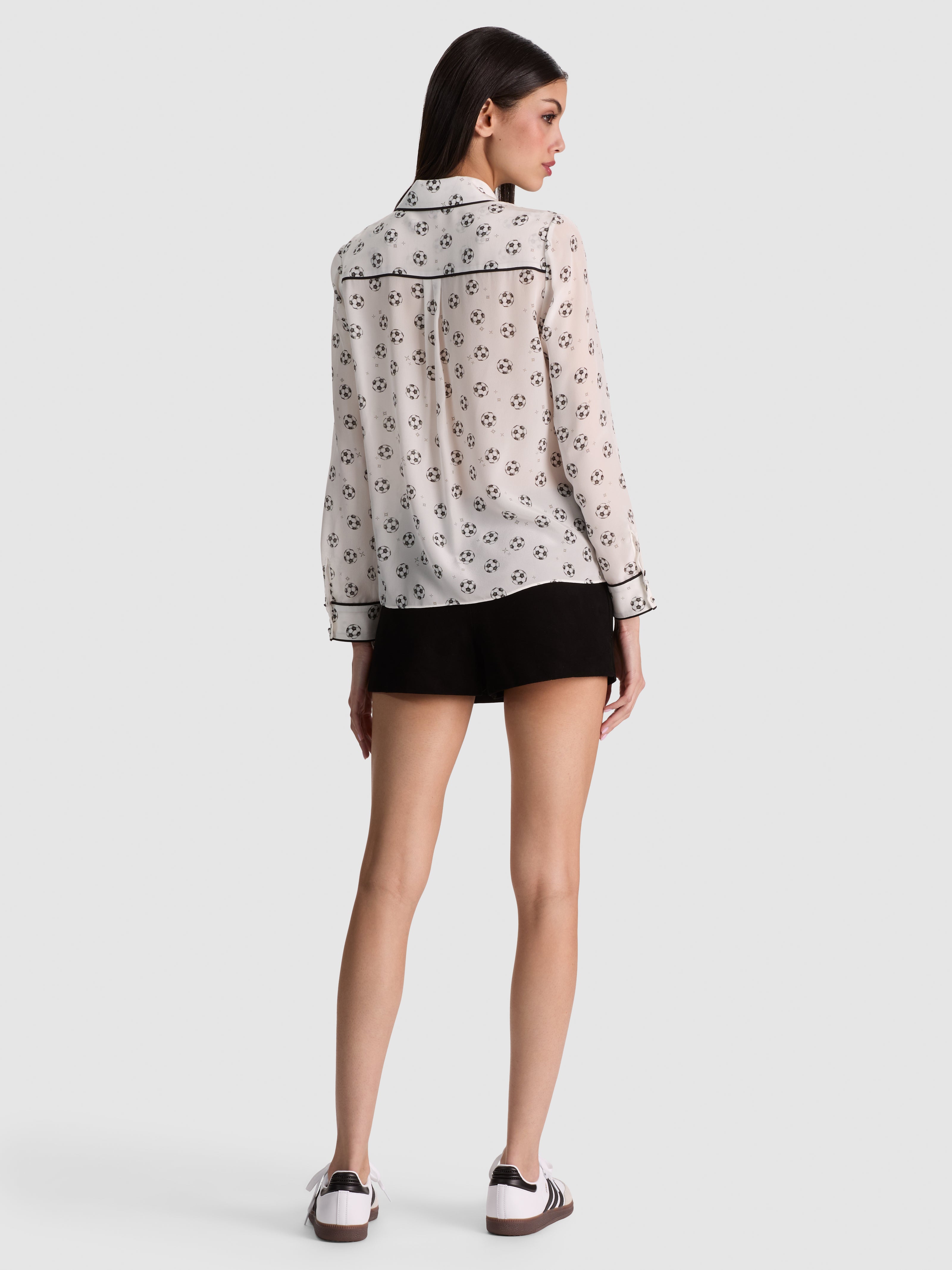 WILLA SILK BLOUSE-ALICE + OLIVIA