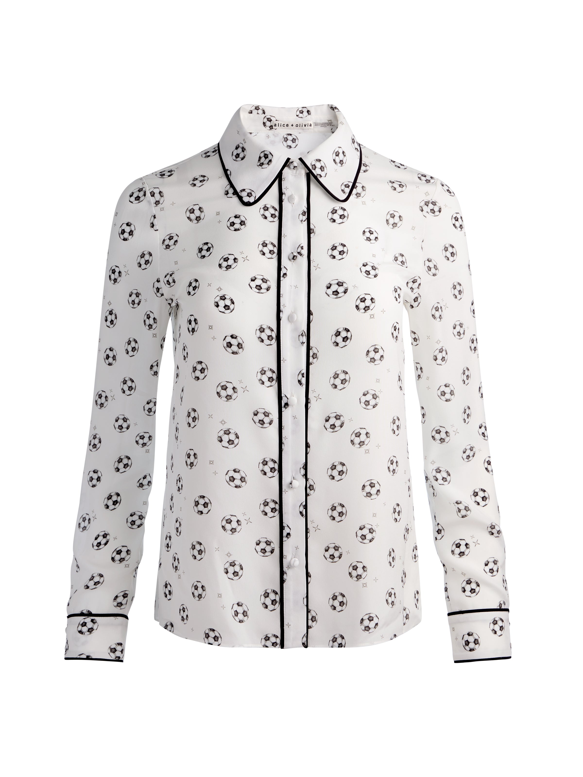 WILLA SILK BLOUSE-ALICE + OLIVIA