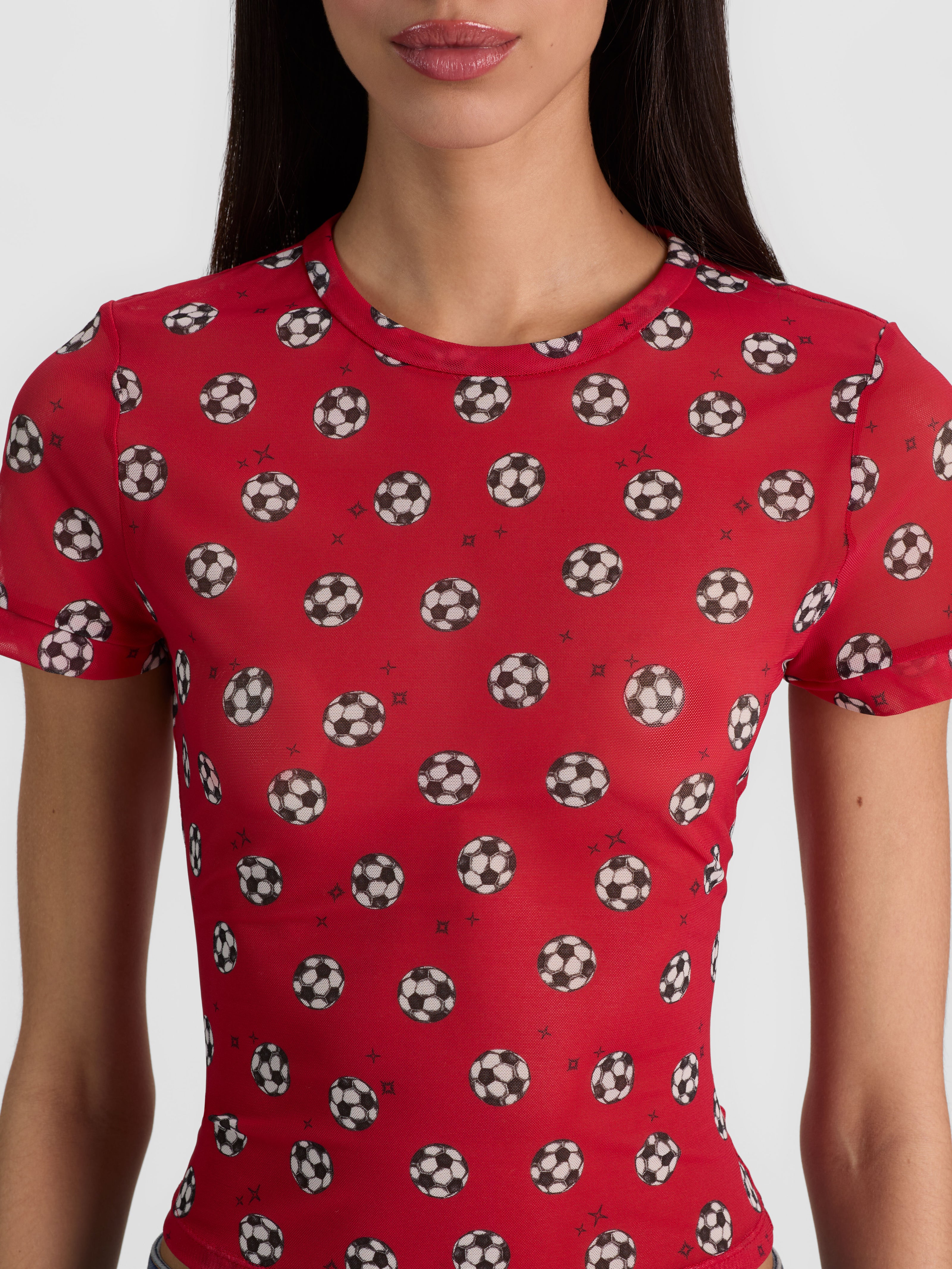 TESS TEE-GO FOR GOLD HIBISCUS-ALICE + OLIVIA