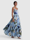 CAROLYN PLEATED MAXI DRESS-FLY AWAY-ALICE + OLIVIA