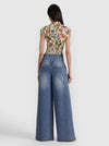 KIM CORSET BUTTON DOWN-ALICE + OLIVIA