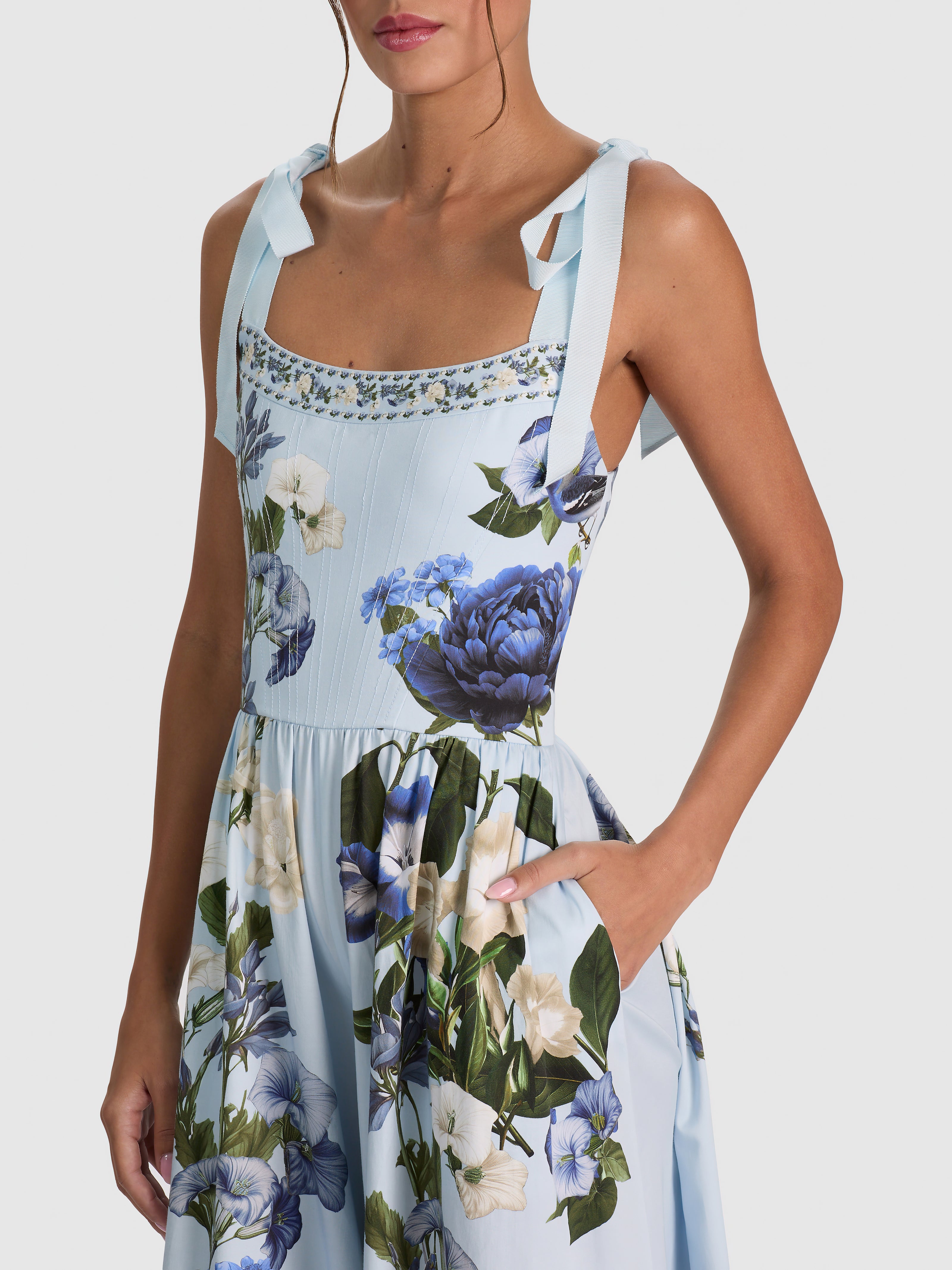 ROSALEE WIDE LEG JUMPSUIT-FLY AWAY-ALICE + OLIVIA