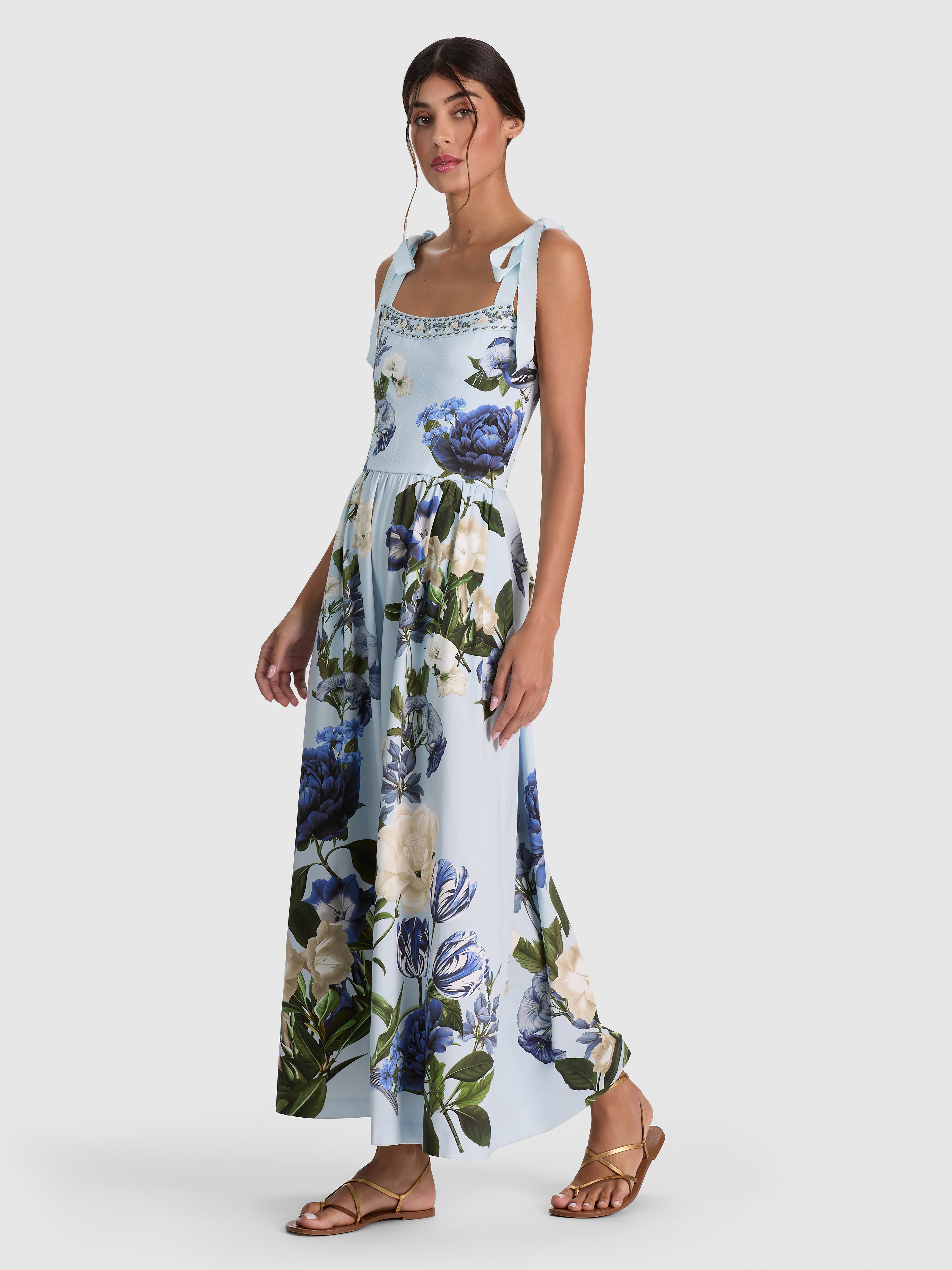 ROSALEE WIDE LEG JUMPSUIT-FLY AWAY-ALICE + OLIVIA