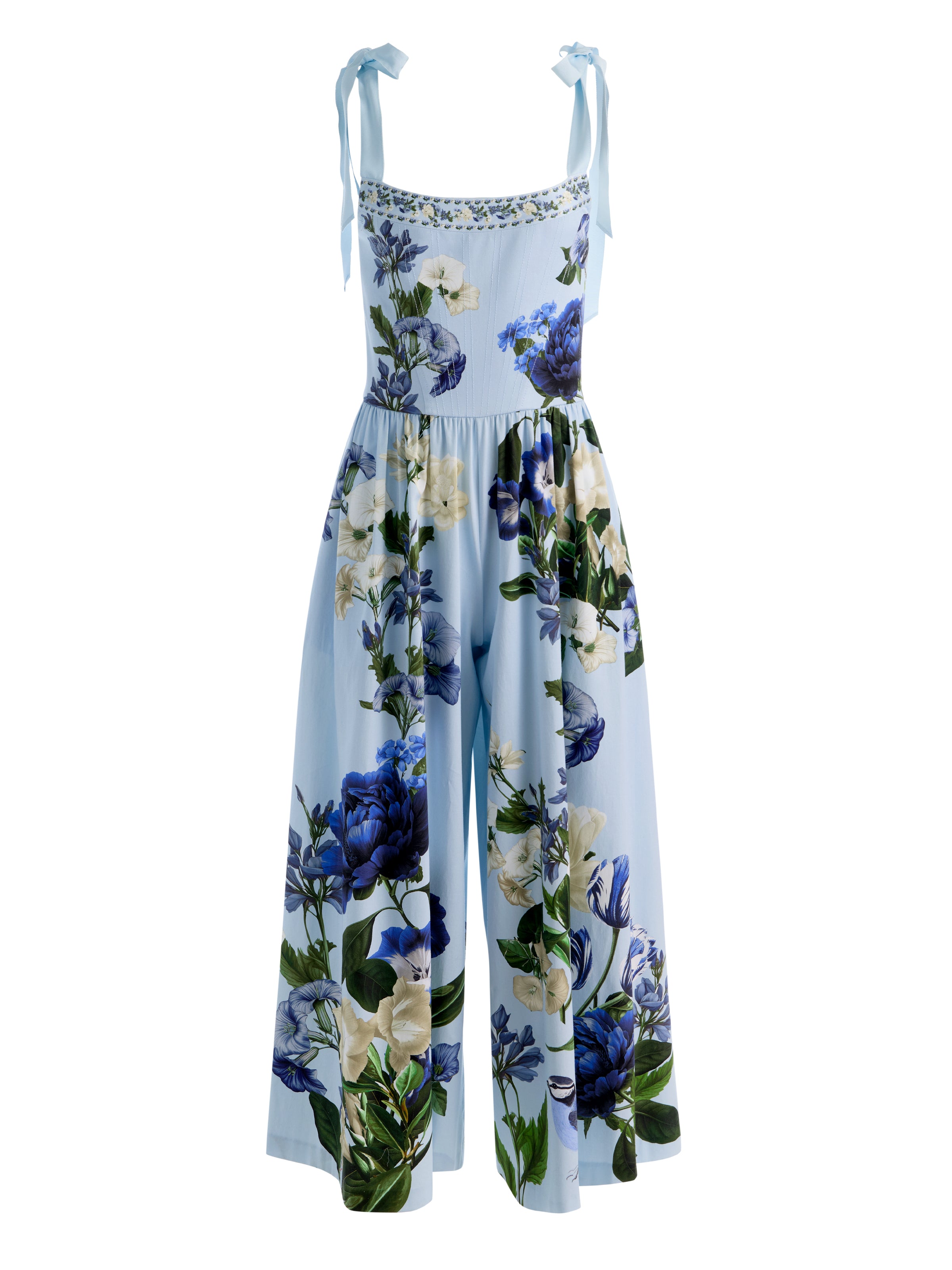 ROSALEE WIDE LEG JUMPSUIT-FLY AWAY-ALICE + OLIVIA