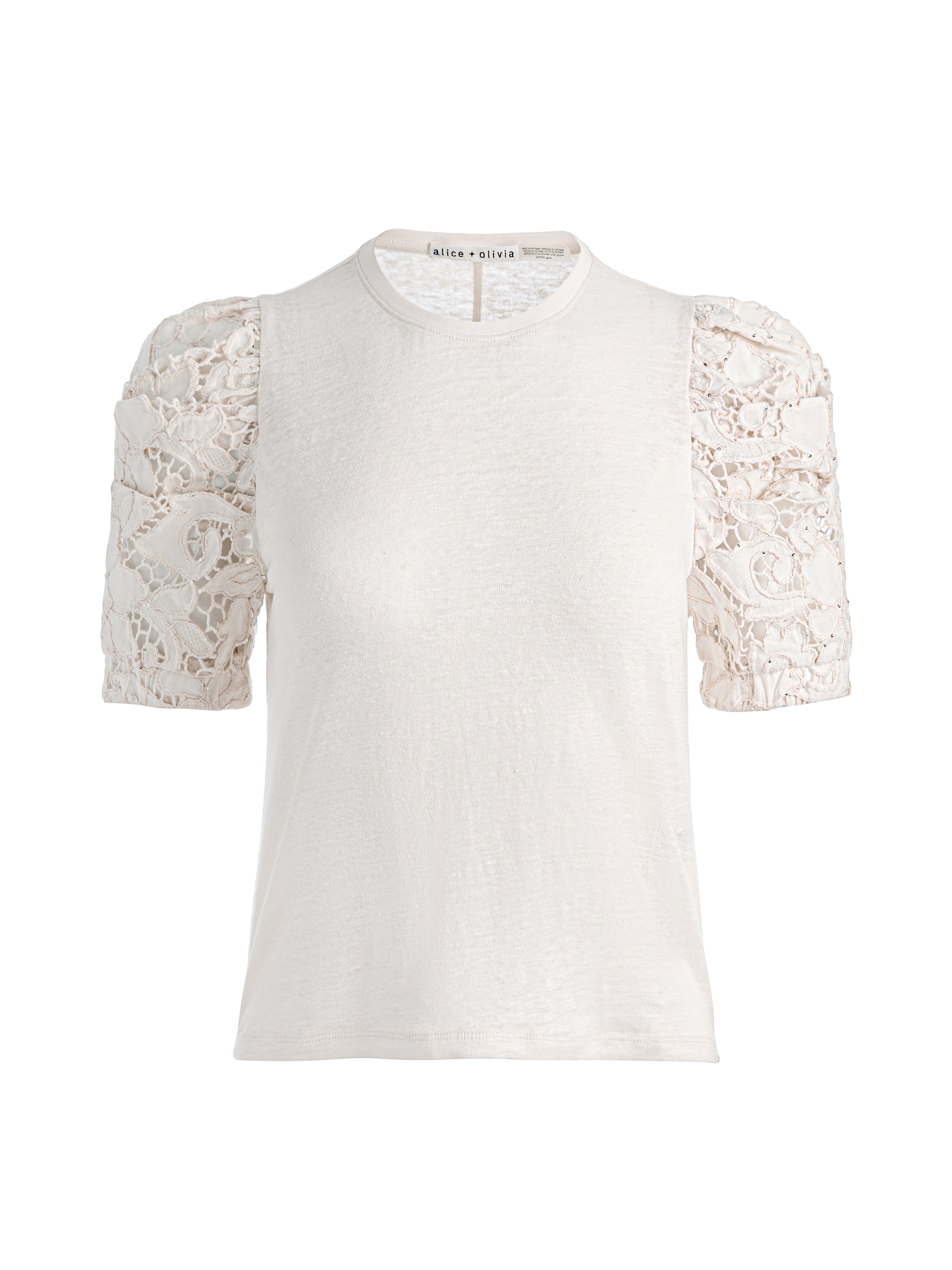 HAUT RAS-DU-COU MANCHES LONGUES TYLER COMBO-ALICE + OLIVIA