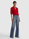 CHEMISIER EN SOIE WILLA-ALICE + OLIVIA