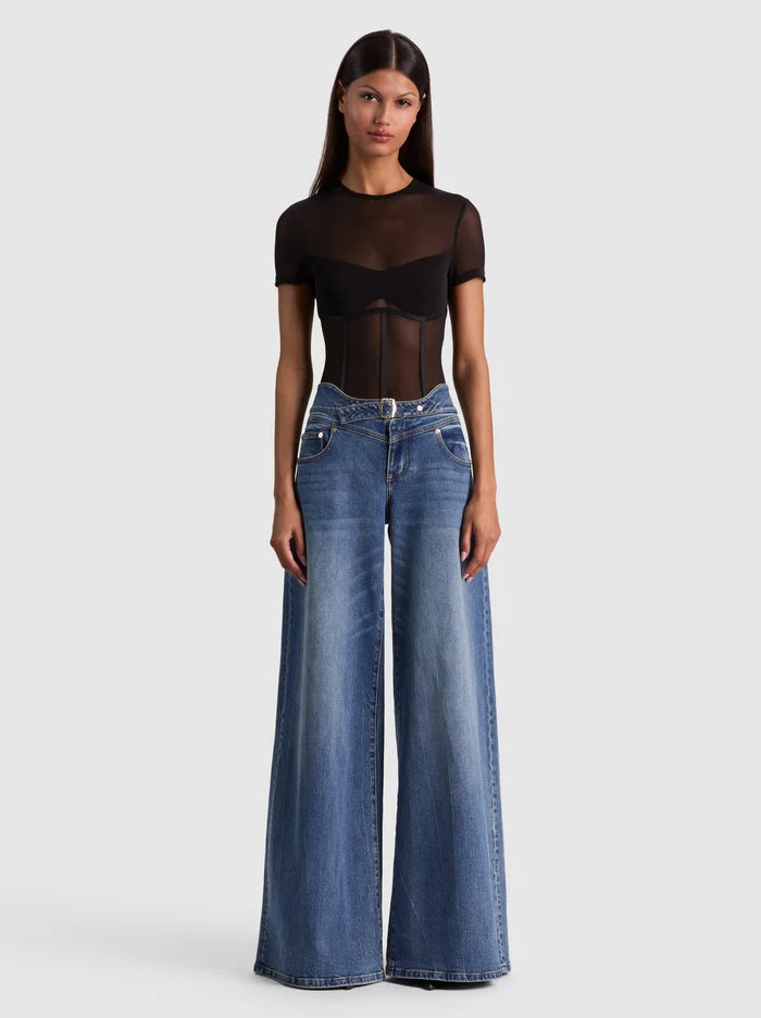 BODY GAINANT WHITNEY MANCHES COURTES-ALICE + OLIVIA
