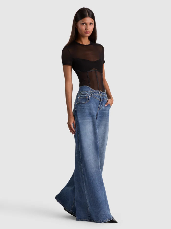 BODY GAINANT WHITNEY MANCHES COURTES-ALICE + OLIVIA