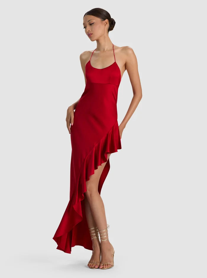 ABITO LUNGO PALMA RUFFLE-ALICE + OLIVIA