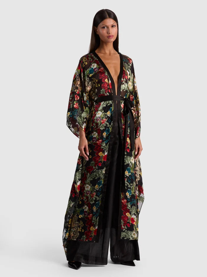 MAXI CAFTAN MARVA CEINTURÉ – ESPRIT LIBRE-ALICE + OLIVIA