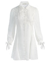 DEBORAH MINI SHIRT DRESS-OFF WHITE-ALICE + OLIVIA