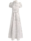 HENRIETTA MAXI DRESS-SILVER-ALICE + OLIVIA