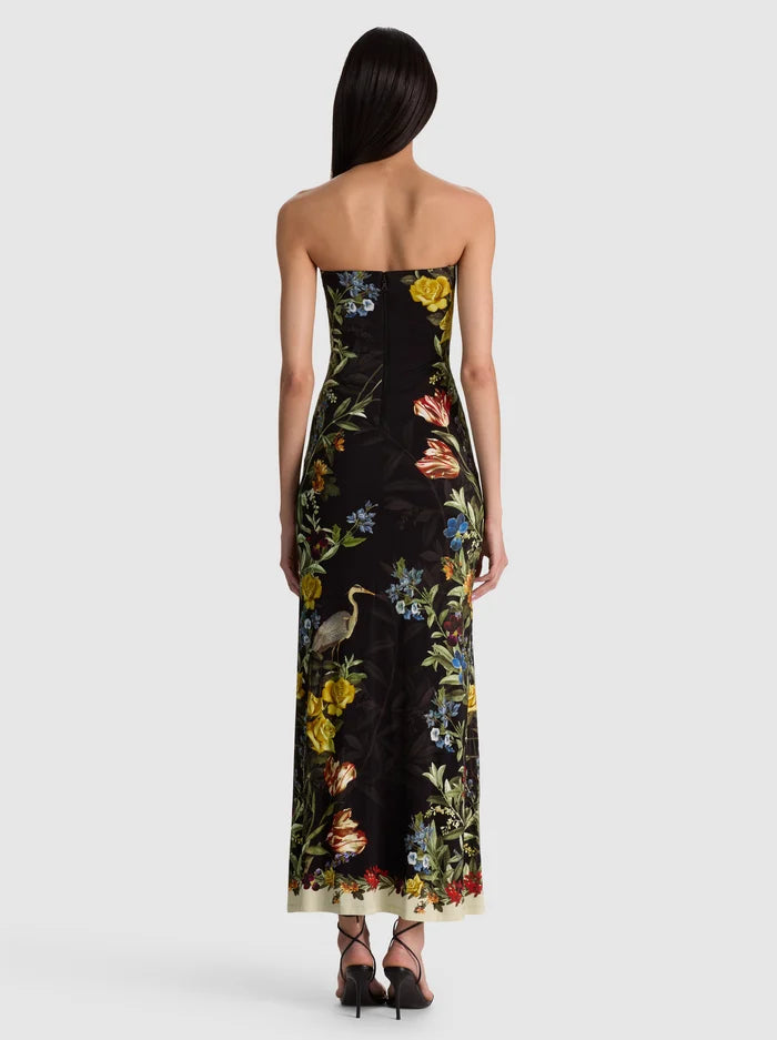 ABITO MIDI SENZA SPALLINE DELORA-ALICE + OLIVIA