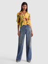 ELOISE SILK BLOUSE-SOFT TULIP TUSCANY-ALICE + OLIVIA