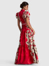 ROBE CHEMISE MAXI ÉTAGÉE CORA SS-ALICE + OLIVIA