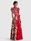 ROBE CHEMISE MAXI ÉTAGÉE CORA SS-ALICE + OLIVIA