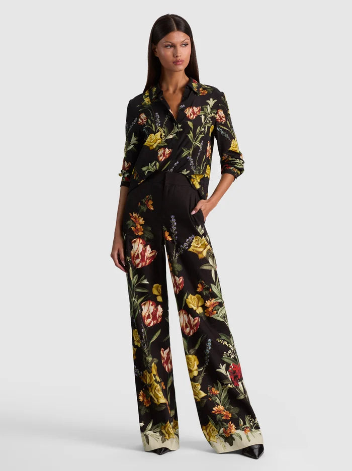 PANTALON LARGE DYLAN HR-ALICE + OLIVIA