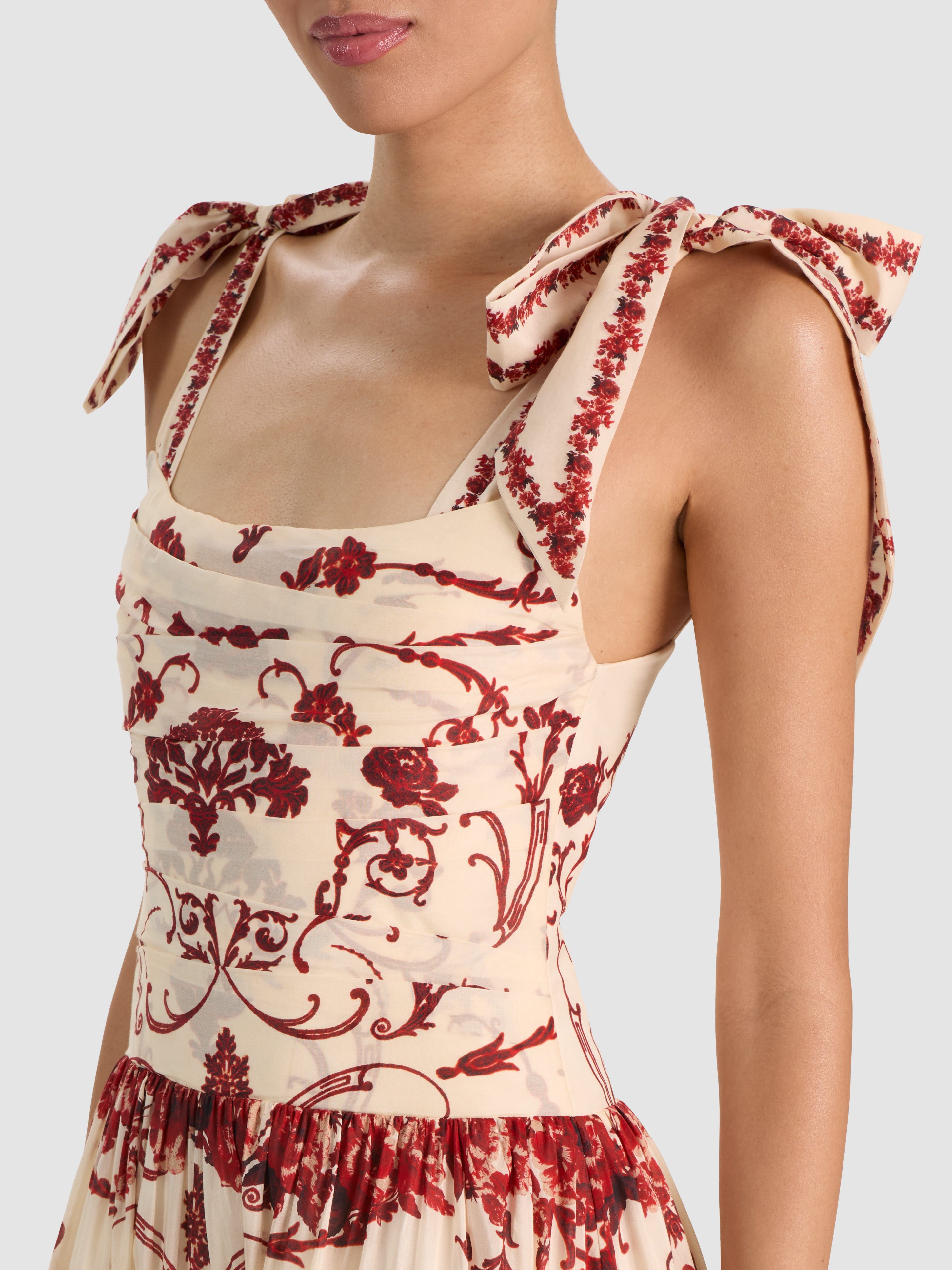HAVEN MAXI DRESS-ORCHARD GLOW-ALICE + OLIVIA