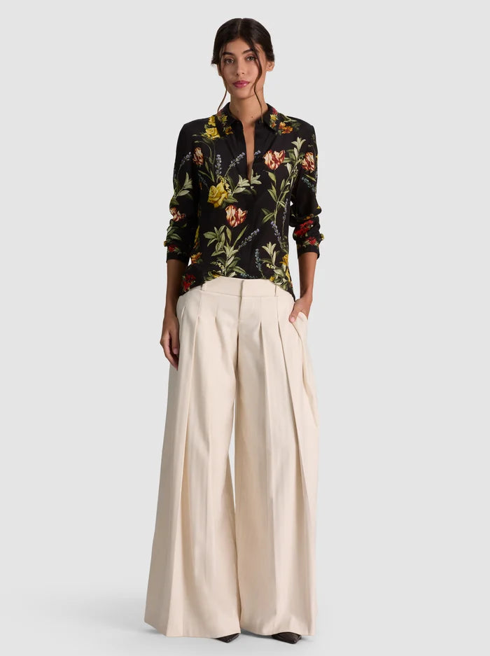CAMICIA DA DONNA IN SETA WILLA-ALICE + OLIVIA