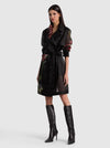 SILVIA SHEER MIDI TRENCH-SOFT TULIP BLACK-ALICE + OLIVIA