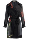 SILVIA SHEER MIDI TRENCH-SOFT TULIP BLACK-ALICE + OLIVIA