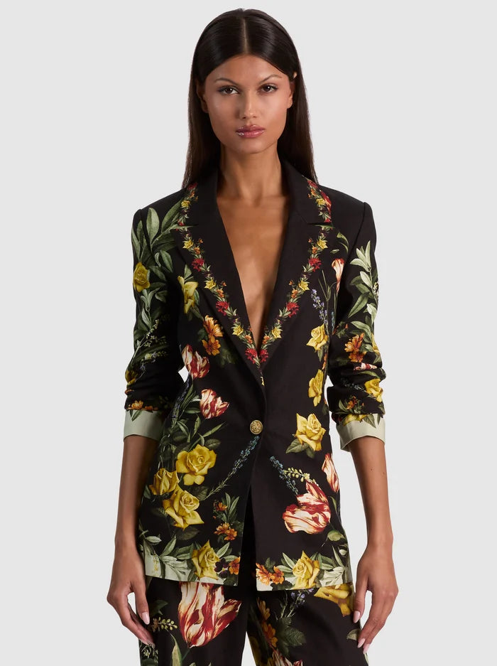 BLAZER BOYFRIEND COL CRANTÉ MINCE DENNY-ALICE + OLIVIA