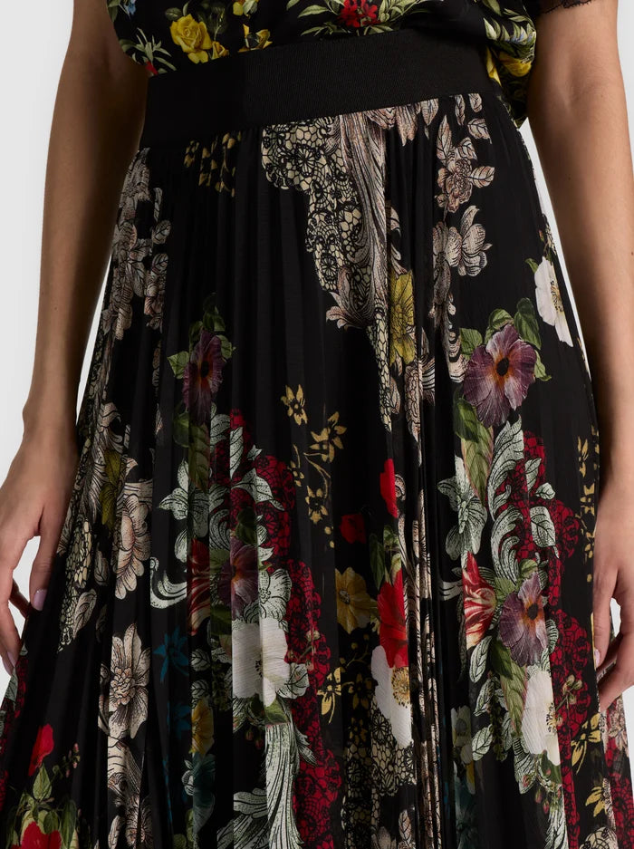 GONNA LUNGA PLISSÉ KATZ-ALICE + OLIVIA