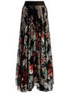GONNA LUNGA PLISSÉ KATZ-ALICE + OLIVIA