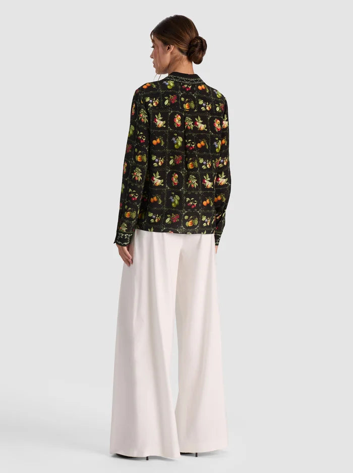 CAMICIA IN SETA WILLA-ALICE + OLIVIA