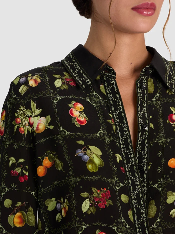 CAMICIA IN SETA WILLA-ALICE + OLIVIA