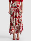 JUPE MI-LONGUE ROSA ASSYM-ALICE + OLIVIA