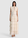 TAHARA TIERED MAXI DRESS-CHINO-ALICE + OLIVIA
