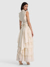 TAHARA TIERED MAXI DRESS-CHINO-ALICE + OLIVIA