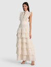 TAHARA TIERED MAXI DRESS-CHINO-ALICE + OLIVIA