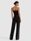ALISON TUBE TOP W GROMMETS-Black-ALICE + OLIVIA