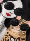PULL OVER LÉOPARD GLEESON STACEFACE-ALICE + OLIVIA