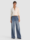 DORIS PUFF SLEEVE CARDIGAN-SOFT WHITE-ALICE + OLIVIA