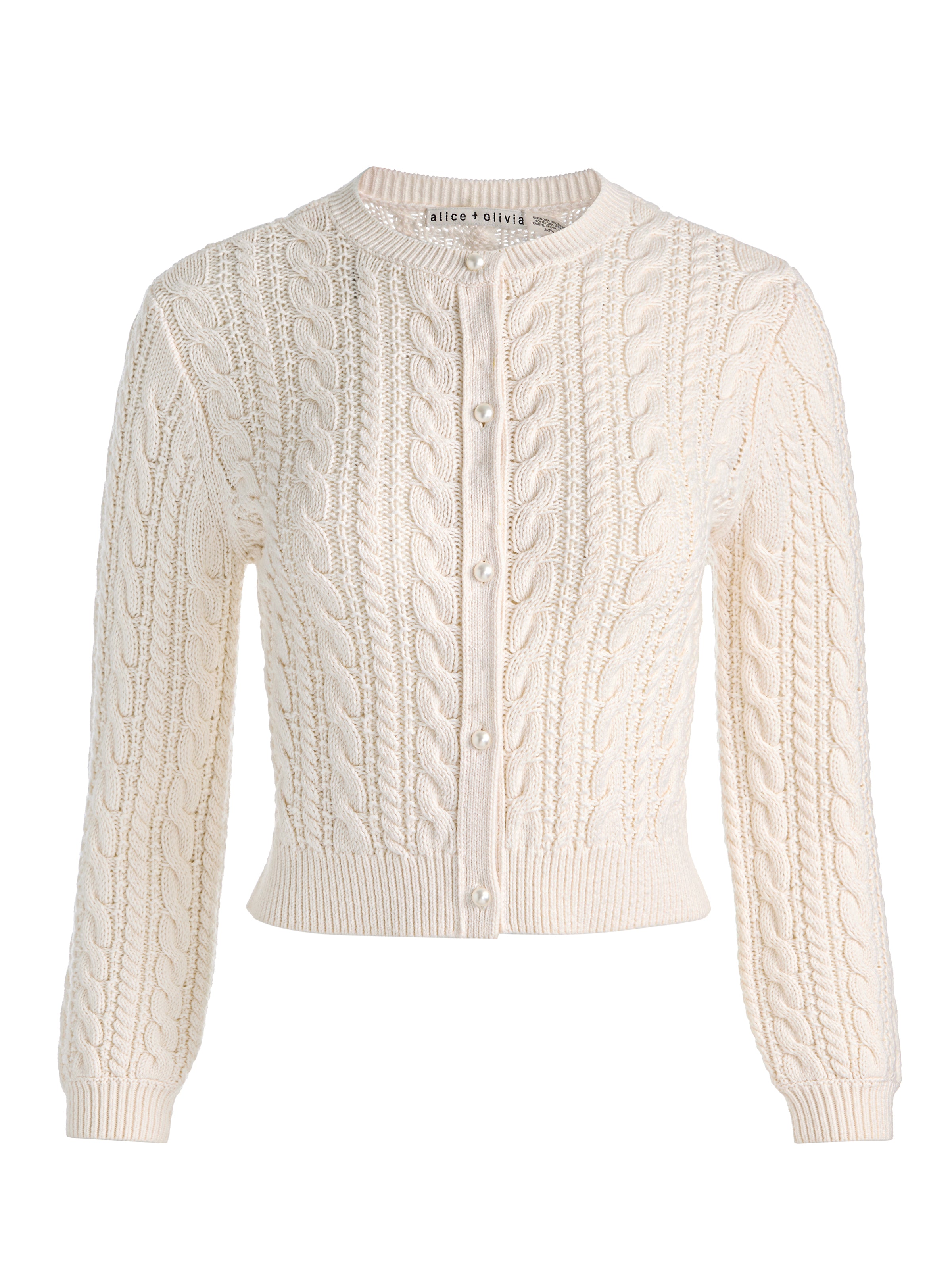 ILA JACKET in SOFT WHITE | ALICE + OLIVIA