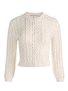 DORIS PUFF SLEEVE CARDIGAN-SOFT WHITE-ALICE + OLIVIA